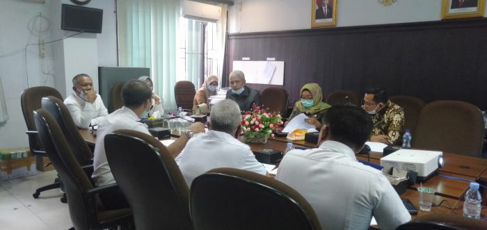 Hearing Dishub Pekanbaru bersama Komisi II DPRD Kota Pekanbaru