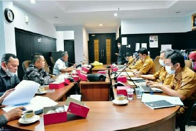 Suasana Rapat Komisi IV bersama Perkim dan BPKAD