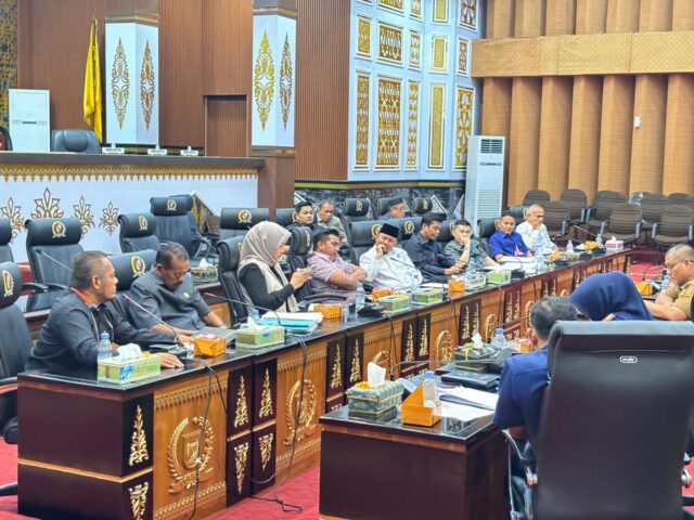 Komisi IV yang hadir saat hearing