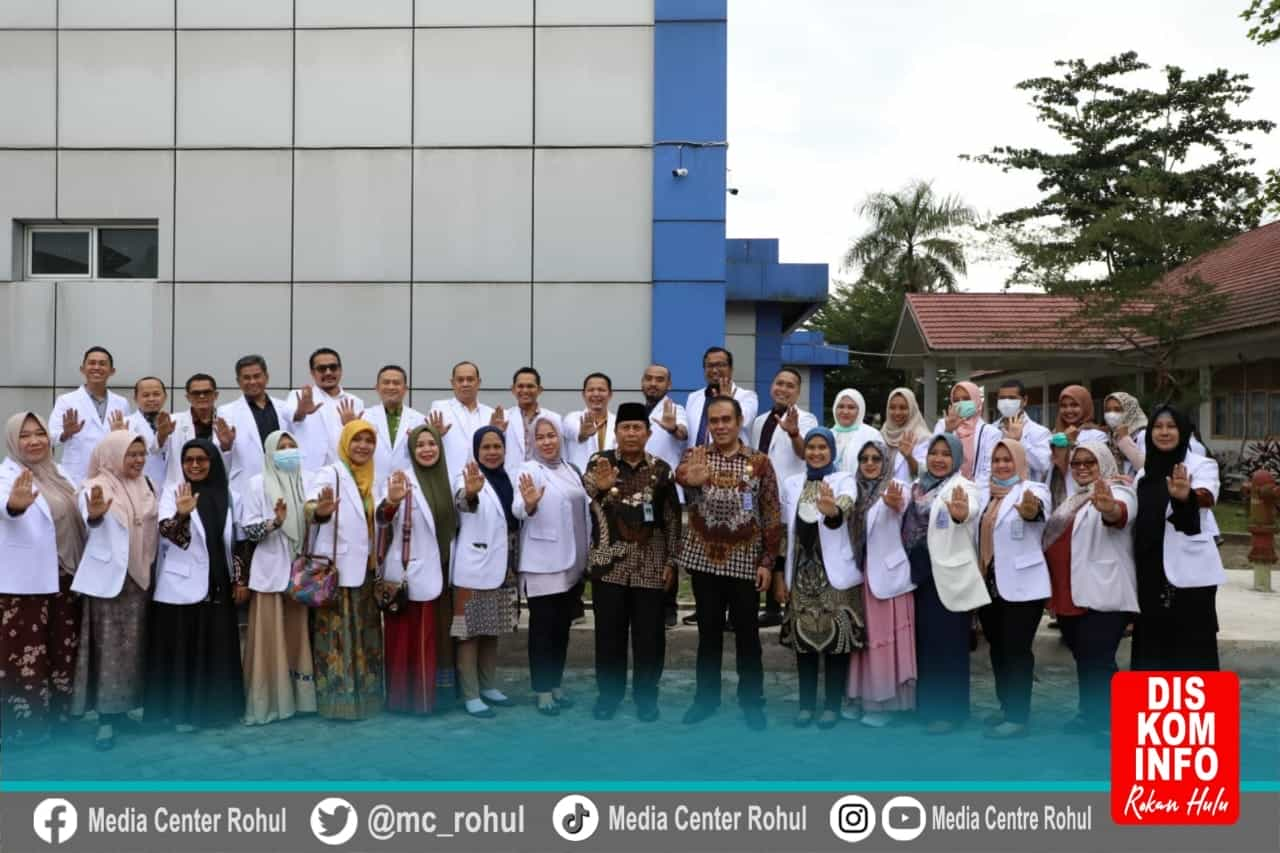 BUPATI ROHUL BERHARAP KEPADA PIHAK RSUD TINGKATKAN PELAYANAN KEPADA PASIEN