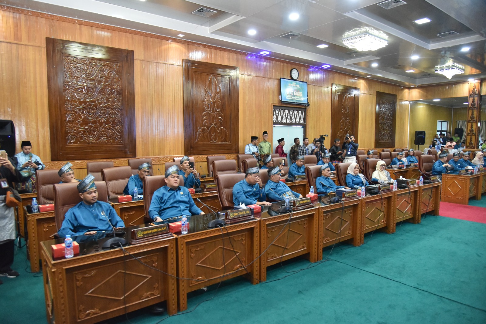 Para anggota DPRD Bengkalis