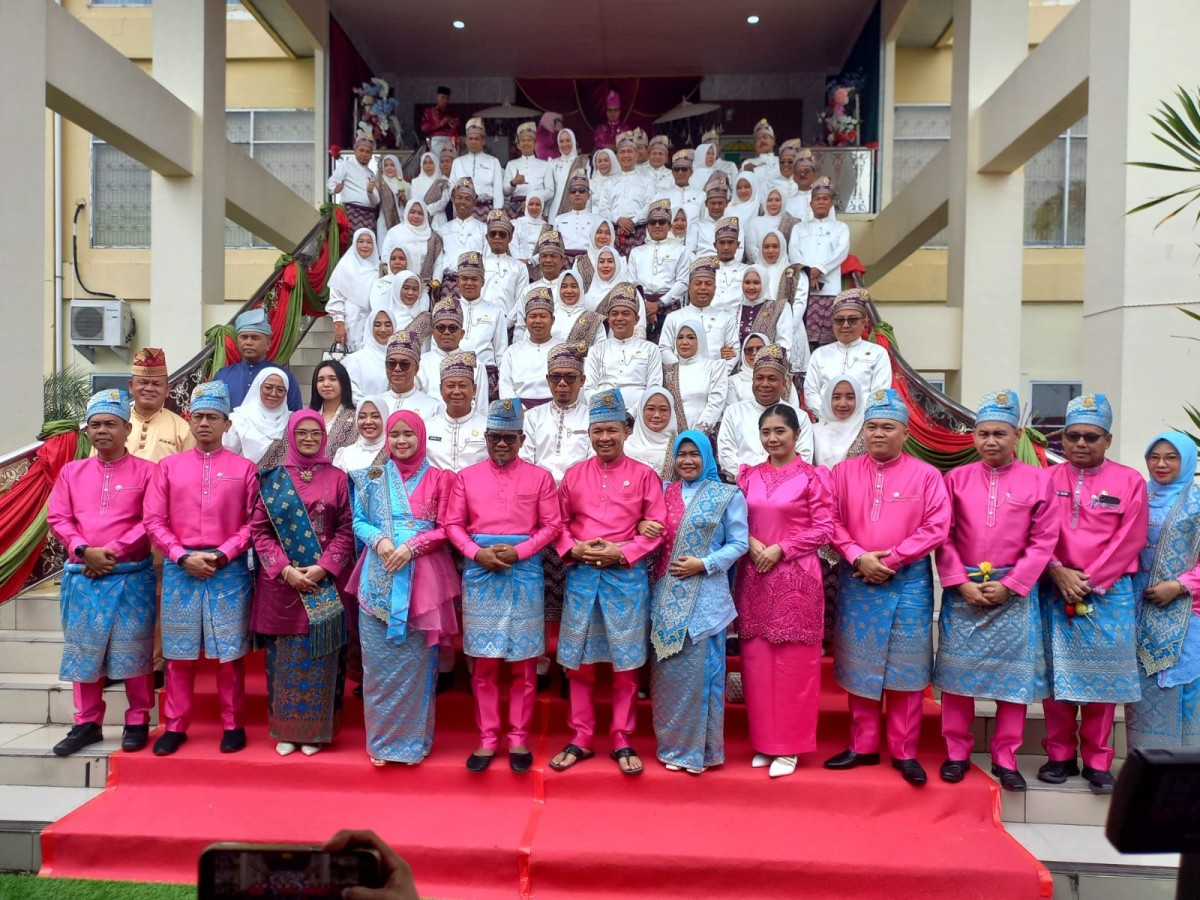 Pimpinan daerah dan Forkopimda Kabupaten Pelalawan